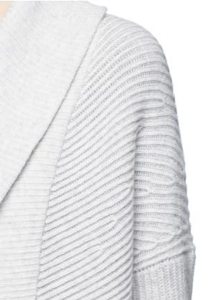 Detail View - Click To Enlarge - VINCE - Wool-cashmere circle cardigan