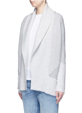 Front View - Click To Enlarge - VINCE - Wool-cashmere circle cardigan