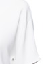 Detail View - Click To Enlarge - VINCE - Pintuck pleat V-neck blouse