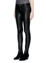 Front View - Click To Enlarge - RAG & BONE - 'Skinny' stretch lambskin leather pants