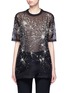 Main View - Click To Enlarge - GIVENCHY - Constellation embellished silk organza T-shirt