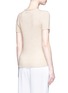 Back View - Click To Enlarge - THEORY - 'Tolleree' cashmere short sleeve sweater