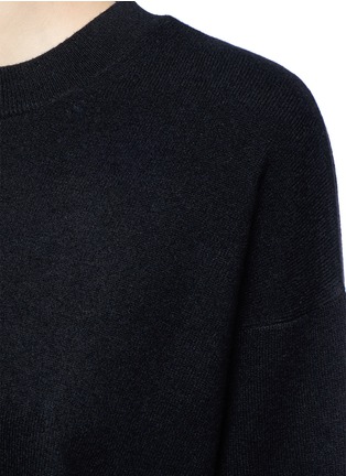 Detail View - Click To Enlarge - VINCE - 3/4 sleeve cashmere sweater