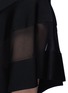 Detail View - Click To Enlarge - GIVENCHY - Contrast mesh panel knit dress