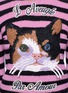 Detail View - Click To Enlarge - GUCCI - Cat embroidery cashmere-Merino wool sweater