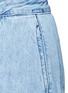 Detail View - Click To Enlarge - 3X1 - 'WS' fringe hem denim skirt