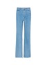 Main View - Click To Enlarge - CHLOÉ - Frayed cuff cotton jeans