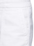 Detail View - Click To Enlarge - JAMES PERSE - Cotton-linen piqué shorts
