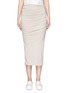 Main View - Click To Enlarge - JAMES PERSE - Shirred double layer tube skirt
