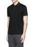 Front View - Click To Enlarge - THEORY - 'Boyd TC' cotton jersey polo shirt
