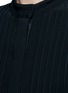 Detail View - Click To Enlarge - VICTOR ALFARO - Ramie-cotton crepe pintuck jumpsuit