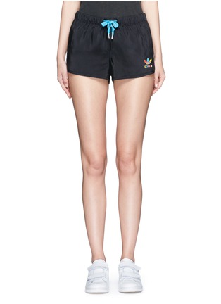 Main View - Click To Enlarge - ADIDAS - Slim fit drawstring cupro blend shorts