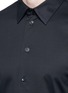 Detail View - Click To Enlarge - ARMANI COLLEZIONI - Slim fit cotton shirt