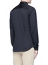 Back View - Click To Enlarge - ARMANI COLLEZIONI - Slim fit cotton shirt