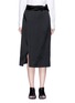 Main View - Click To Enlarge - 3.1 PHILLIP LIM - Knotted sash waist satin skirt
