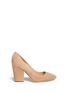 Main View - Click To Enlarge - SERGIO ROSSI - 'Scarlett' chunky heel suede pumps