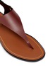 Detail View - Click To Enlarge - SERGIO ROSSI - Leather jelly thong flat sandals