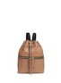 Main View - Click To Enlarge - MARNI - 'Backpack' small leather drawstring bucket bag
