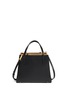 Back View - Click To Enlarge - MARNI - '9TO5 Shopping Bag' leather shoulder tote