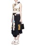 Figure View - Click To Enlarge - MARNI - '9TO5 Shopping Bag' leather shoulder tote