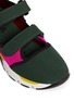 Detail View - Click To Enlarge - MARNI - Double strap techno mesh sneakers