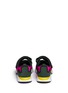 Back View - Click To Enlarge - MARNI - Double strap techno mesh sneakers