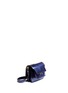 Front View - Click To Enlarge - MARNI - 'Trunk' mini acccordion patent leather flap bag