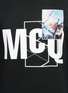 Detail View - Click To Enlarge - MC Q - Photo patch logo print sweatshirt