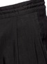 Detail View - Click To Enlarge - MC Q - Rib cuff linen blend pants