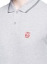 Detail View - Click To Enlarge - MC Q - Geometric logo cotton polo shirt