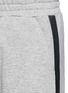 Detail View - Click To Enlarge - MC Q - Tape print sweat shorts