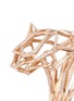 Detail View - Click To Enlarge - XIN LONDON - 'Shan Shi' diamond 18k rose gold lion head ring