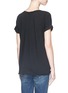 Back View - Click To Enlarge - RAG & BONE - Chest pocket V-neck cotton T-shirt