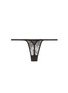 Main View - Click To Enlarge - L'AGENT - 'Layla' floral lace mesh trixie thong