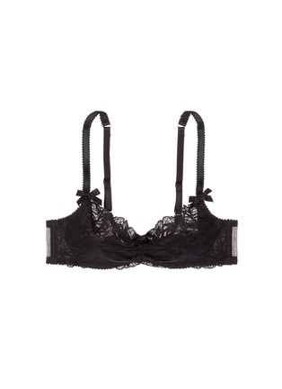 Main View - Click To Enlarge - L'AGENT - 'Rosella' padded stretch lace balcony bra