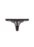 Main View - Click To Enlarge - L'AGENT - 'Rosella' stretch lace tulle thong
