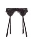 Main View - Click To Enlarge - L'AGENT - 'Rosella' stretch lace suspenders