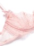 Detail View - Click To Enlarge - L'AGENT - 'Grace' non-padded foil lace demi bra