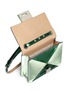 Detail View - Click To Enlarge - JIMMY CHOO - 'Rebel' patchwork mirror leather crossbody bag