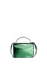 Back View - Click To Enlarge - JIMMY CHOO - 'Rebel' patchwork mirror leather crossbody bag