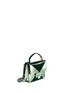 Front View - Click To Enlarge - JIMMY CHOO - 'Rebel' patchwork mirror leather crossbody bag