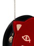 Detail View - Click To Enlarge - CHARLOTTE OLYMPIA - 'Pussycat Purse' velvet crossbody bag