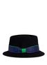 Figure View - Click To Enlarge - SENSI STUDIO - 'Rock & Roll' wool felt porkpie hat