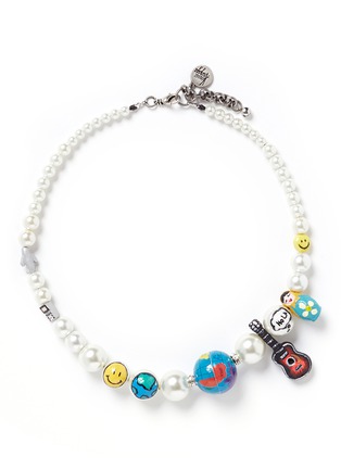 Main View - Click To Enlarge - VENESSA ARIZAGA - 'Around the World' glass pearl necklace