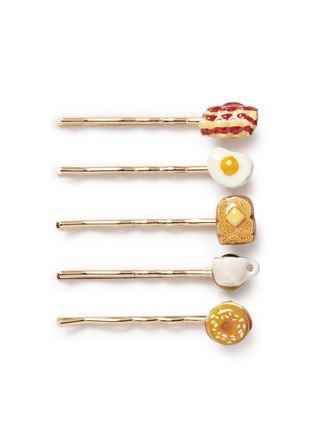 Main View - Click To Enlarge - VENESSA ARIZAGA - 'Breakfast in Bed' bobby pin set