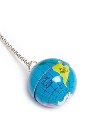 Detail View - Click To Enlarge - VENESSA ARIZAGA - 'Around the World' globe drop earrings