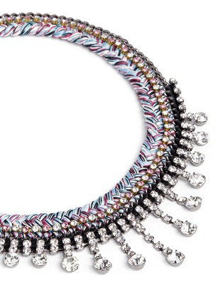 Detail View - Click To Enlarge - VENESSA ARIZAGA - 'Miss Mayhem' rhinestone necklace