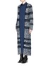 Front View - Click To Enlarge - CHLOÉ - Chunky wool-alpaca knit coat