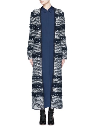 Main View - Click To Enlarge - CHLOÉ - Chunky wool-alpaca knit coat