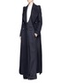 Figure View - Click To Enlarge - CHLOÉ - Virgin wool twill button overalls